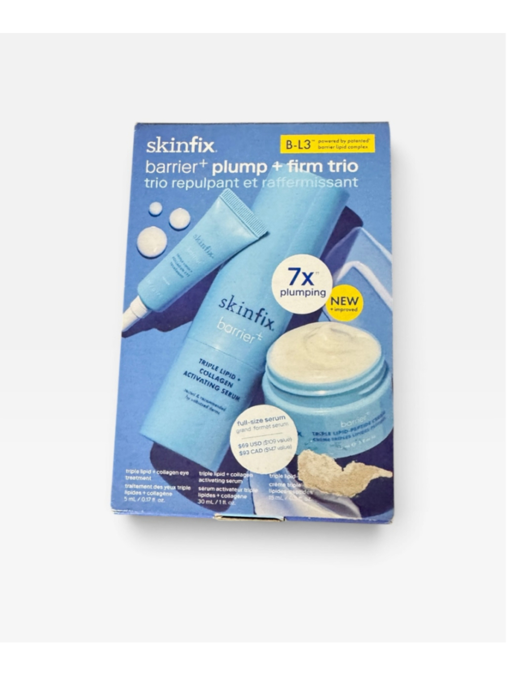 New Skinfix Barrier+ Plump + Firm Trio Skincare Set